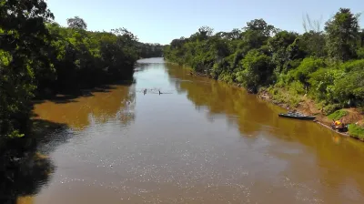 Rio Miranda, entre Guia Lopes da Laguna e Bonito (MS)