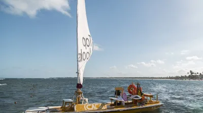 Jangada em Porto de Galinhas (PE)