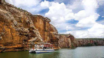 Cânion do Xingó, no Rio São Francisco (SE)